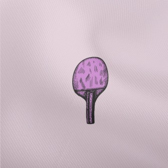 Purple Table Tennis Racket Dobby