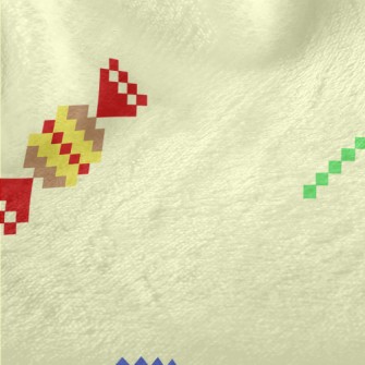 Cartoon Pixel Candy Minky