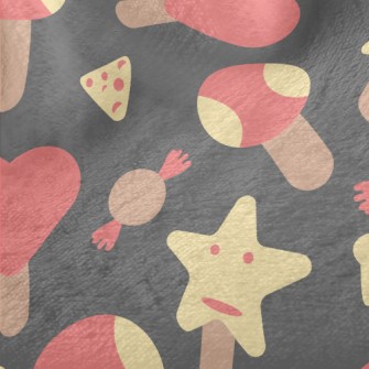 Popsicles And Candies Minky