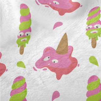 Funny Melted Ice Cream Minky