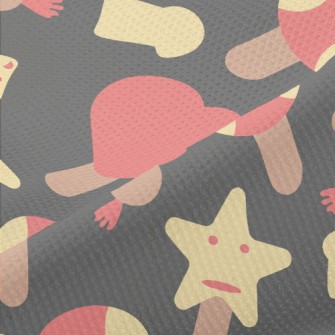 Popsicles And Candies Piqué