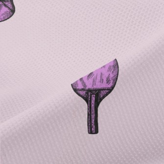 Purple Table Tennis Racket Piqué