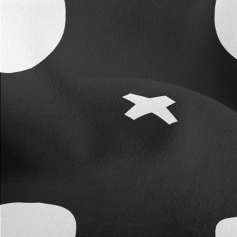 White Symmetrical Pattern Lightweight Performance Linen