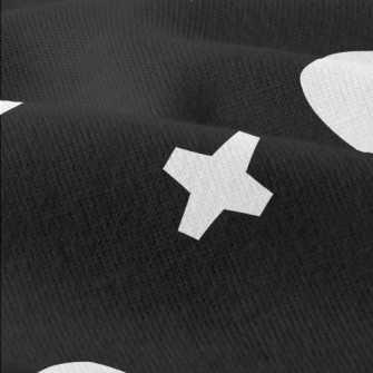 White Symmetrical Pattern Modern Jersey