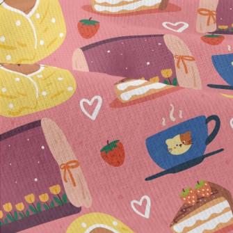 Cat Warm Night Modern Jersey