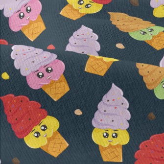 Two-color Cartoon Soft Serve I Modern Jersey