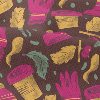 Winter Forest Plants Modern Jersey