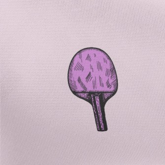 Purple Table Tennis Racket Pongee