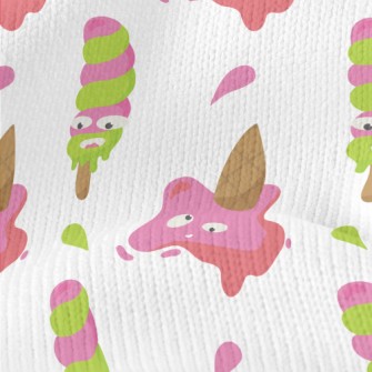 Funny Melted Ice Cream Stretch Jersey