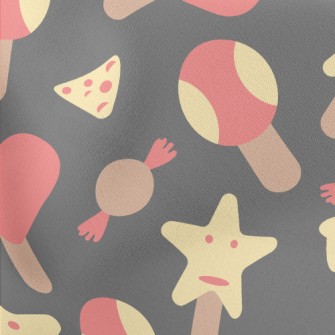 Popsicles And Candies Lightweight Cotton Poplin