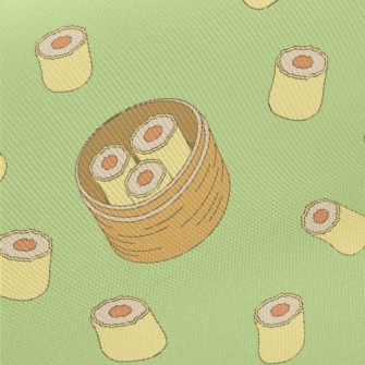 Chinese Steamed Siew Mai Midweight Cotton Poplin