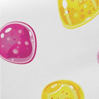 Colorful Jelly Candy Midweight Cotton Poplin
