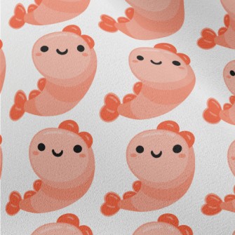 Cute Cartoon Shrimp Chiffon