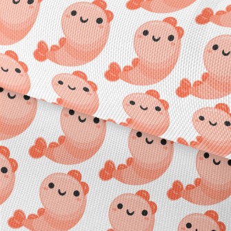 Cute Cartoon Shrimp Waterproof Oxford