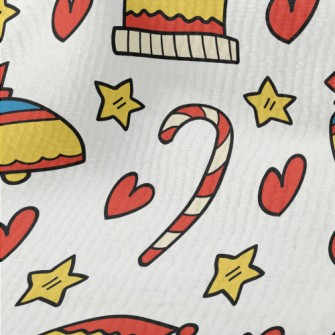 Hand Drawn Cartoon Christmas Terry