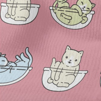 Colorful Playing Cats Terry