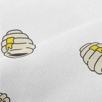 Hand Drawn Cartoon Honeycomb Performance Linen