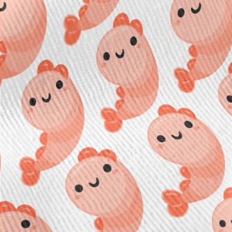 Cute Cartoon Shrimp Standard Corduroy