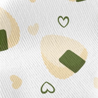 Triangular Rice Ball And Love  Standard Corduroy