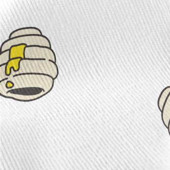 Hand Drawn Cartoon Honeycomb Standard Corduroy