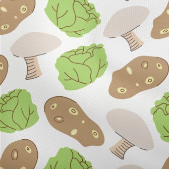 Cabbage, Potato, And Mushroom Dobby