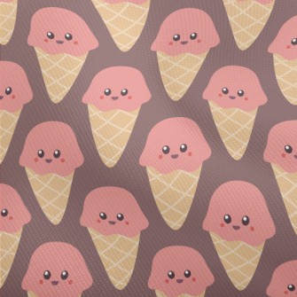 Smiling Strawberry Ice Cream Dobby