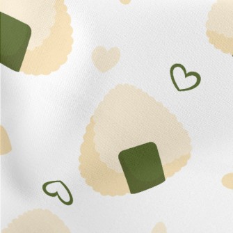 Triangular Rice Ball And Love  Stretch Ponte