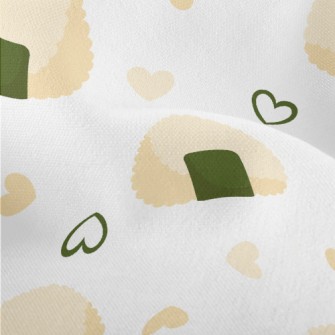 Triangular Rice Ball And Love  Lightweight Performance Linen