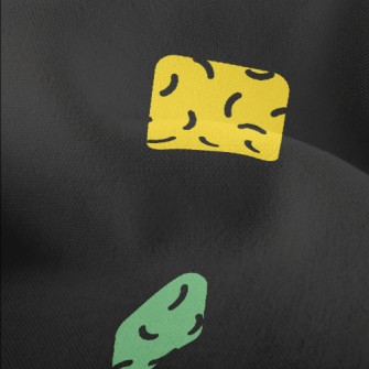Colorful Geometric Shapes Lightweight Performance Linen