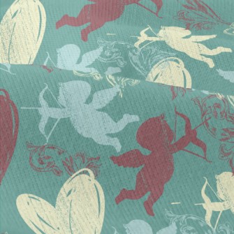 Cupid And Love Silhouette Modern Jersey