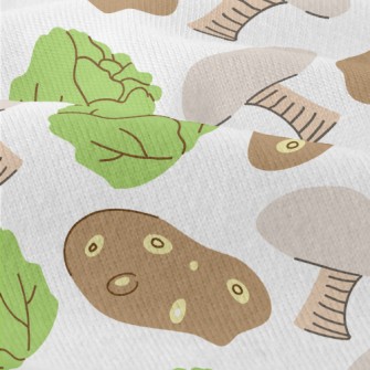 Cabbage, Potato, And Mushroom Modern Jersey