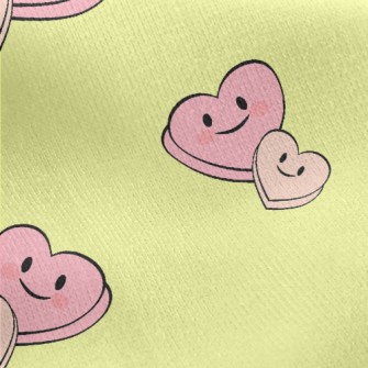 Cartoon Love Box Jersey Backed Fleece
