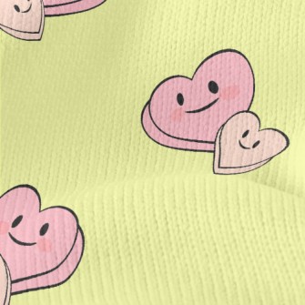 Cartoon Love Box Stretch Jersey