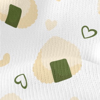 Triangular Rice Ball And Love  Stretch Jersey