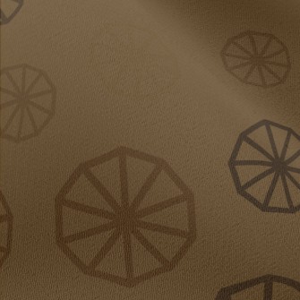 Wheel Shape Pattern Chiffon