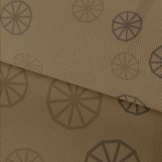 Wheel Shape Pattern Waterproof Oxford