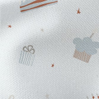 Birthday Cake And Gifts Waterproof Canvas