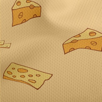 Rich Cheese Athletic Mesh Flat Back