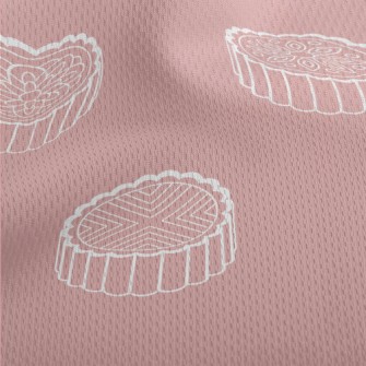 Simple Lines Mid-Autumn Festiv Athletic Mesh Flat Back