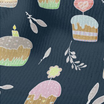 Heart Flower Candle Cake Terry