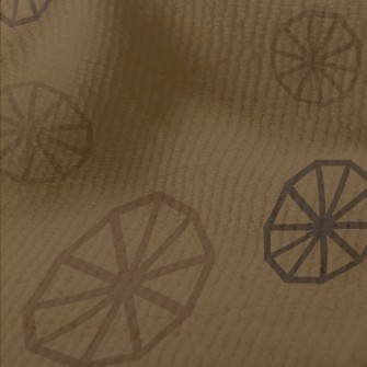 Wheel Shape Pattern Terry