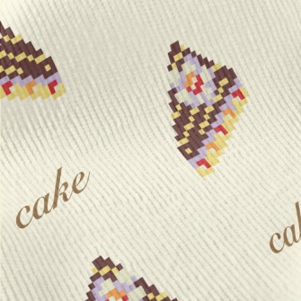 Pixel Delicious Cake Standard Corduroy