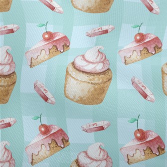 Hand Drawn Cherry Cupcakes Dobby