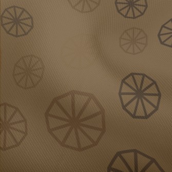 Wheel Shape Pattern Dobby