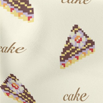 Pixel Delicious Cake Stretch Ponte