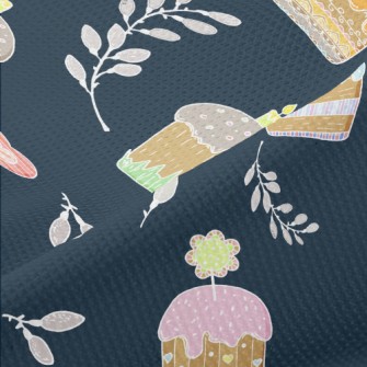 Heart Flower Candle Cake Piqué