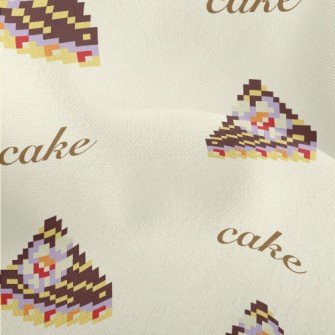 Pixel Delicious Cake Lightweight Performance Linen