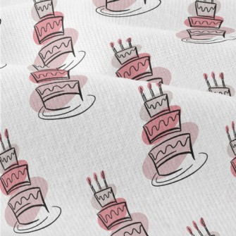 Simple Birthday Cake Modern Jersey