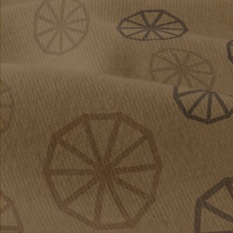 Wheel Shape Pattern Modern Jersey