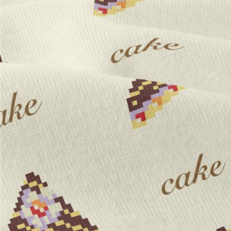 Pixel Delicious Cake Modern Jersey